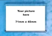 Custom oblong magnet